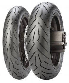Pirelli Diablo Rosso Scooter Front TL